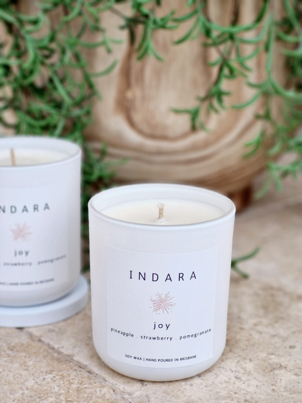 Joy Candle - pineapple, strawberry & pomegranate