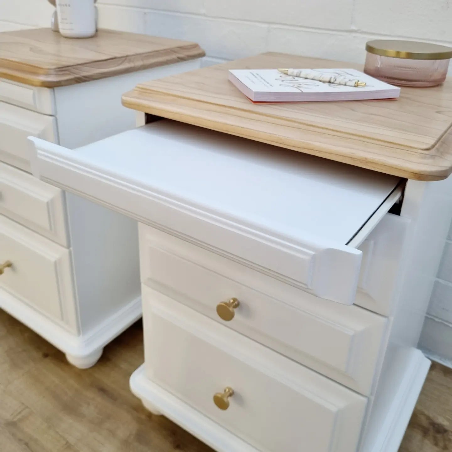 Bedside tables - set of two